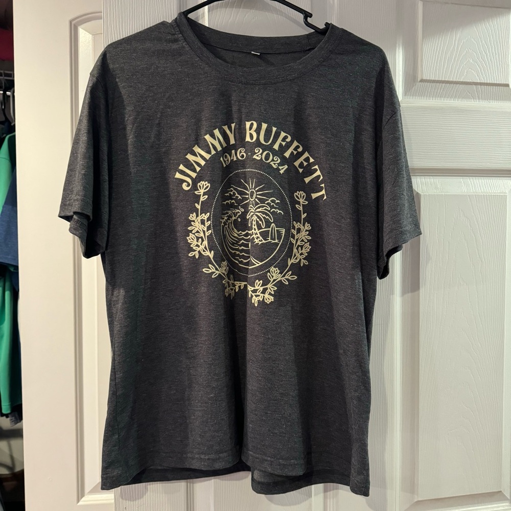 Jimmy Buffett tshirt size xl, fits like medium new without tags